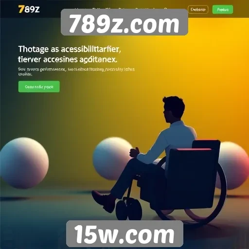 Acessibilidade em jogos no site 789z.com